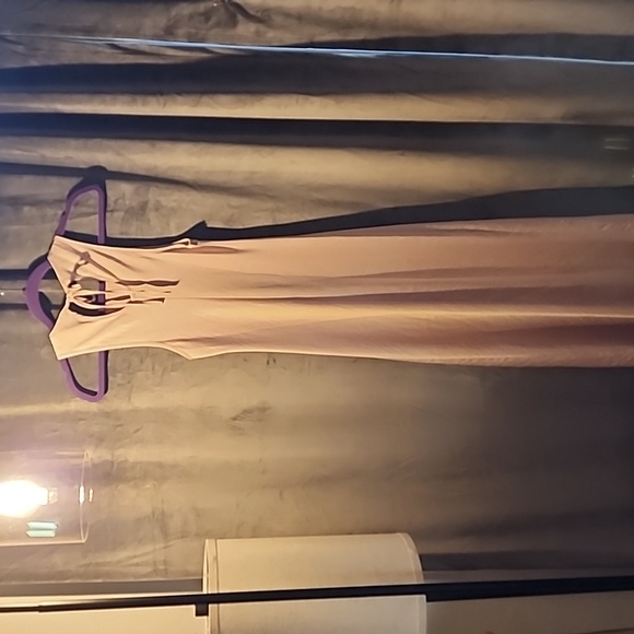 House of Harlow 1969 long sleeveless slip dress, pale dusty pink, Size S. NWT - Picture 5 of 7